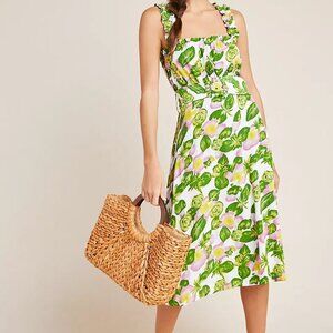 Faithful the Brand Mae‎ Floral Midi Dress Size 6